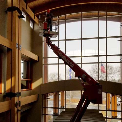 Milwaukee Atrium Cleaning