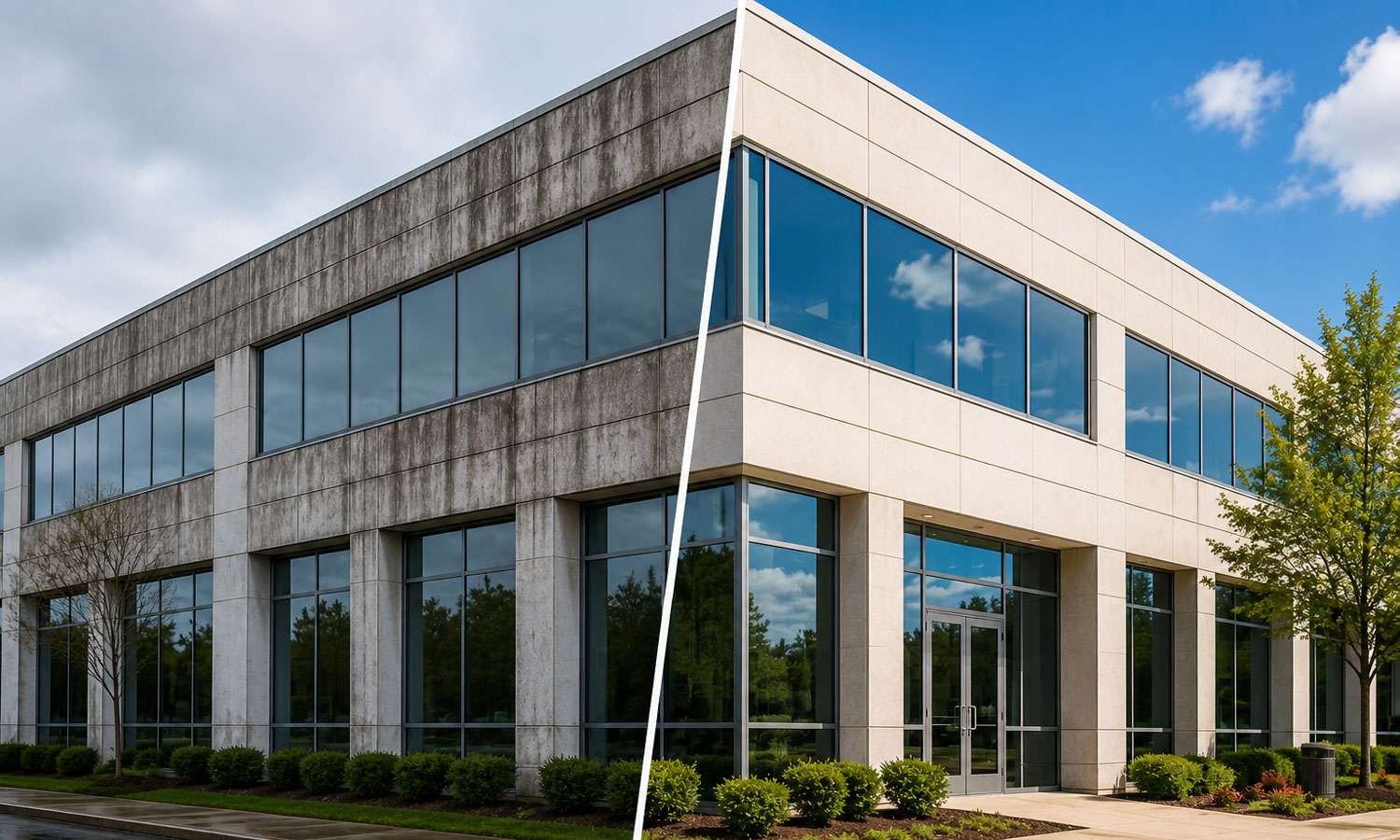 Commercial Building Exterior Maintenance: When Deferred Cleaning Becomes a Bigger Problem